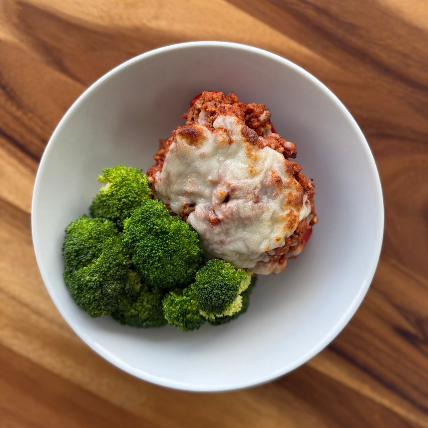 Ground Beef Stuffed Bell Pepper