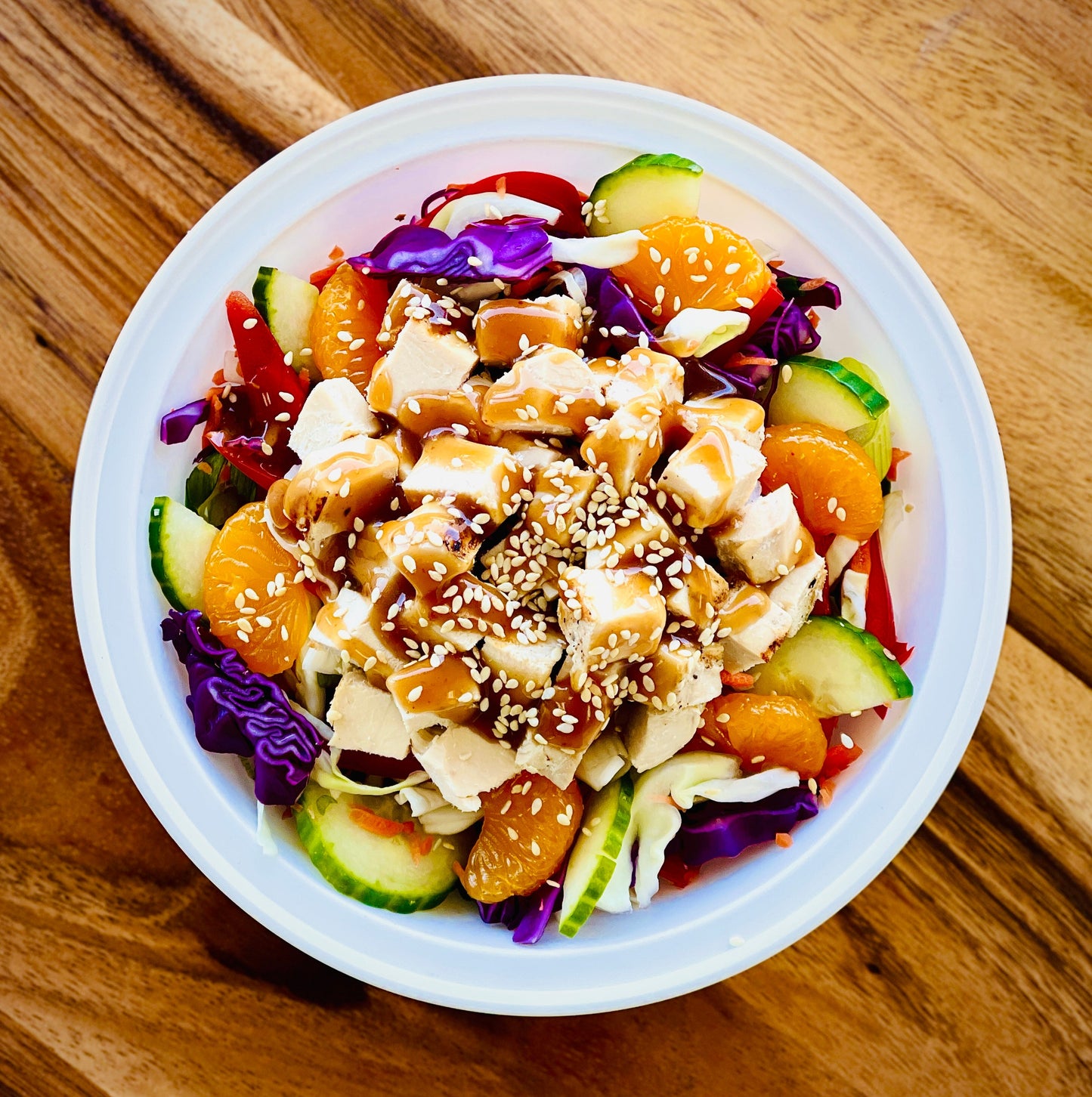 Asian Sesame Chicken Noodle Salad