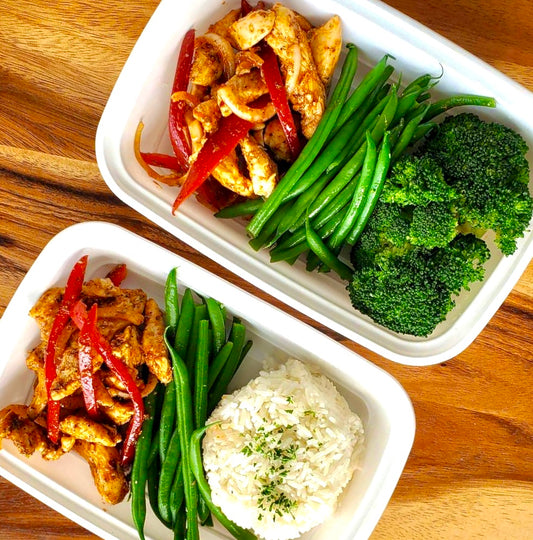 *NEW- Loaded Chicken Fajita Bowl with Black Bean & Corn Salad