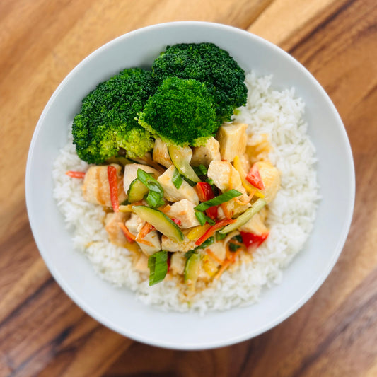 Thai Coconut Red Curry Chicken