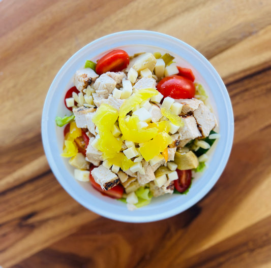 Italian Chicken Orzo Salad