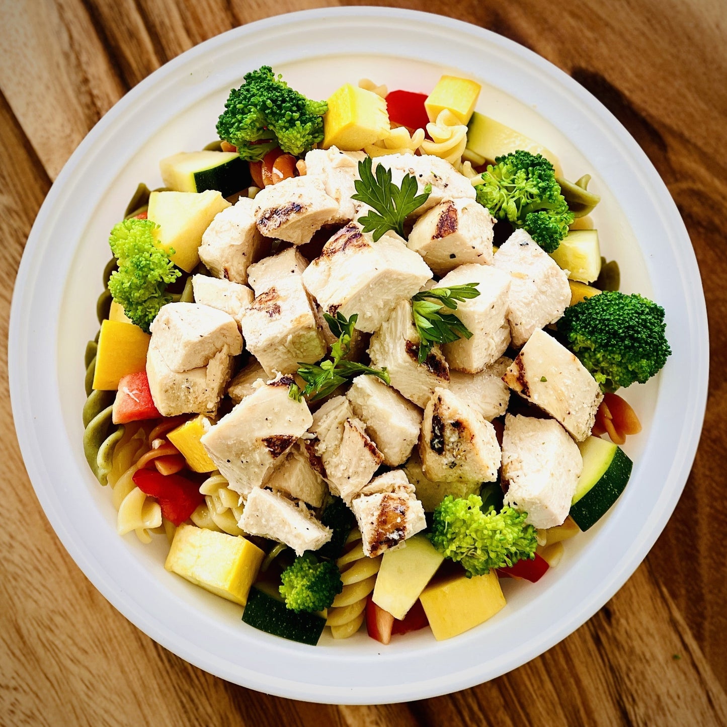 Italian Chicken Pasta Salad