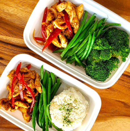 *NEW- Loaded Chicken Fajita Bowl with Black Bean & Corn Salad