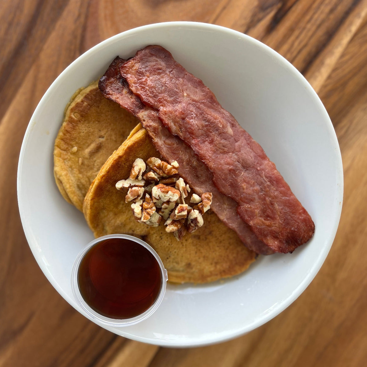 Pumpkin Spice Protein Pancakes