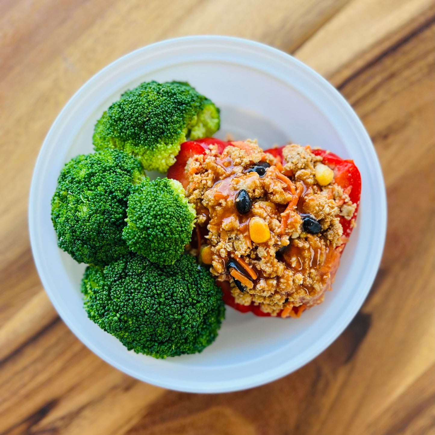 Southwestern Beef Stuffed Pepper