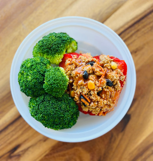 Southwest Turkey Stuffed Pepper